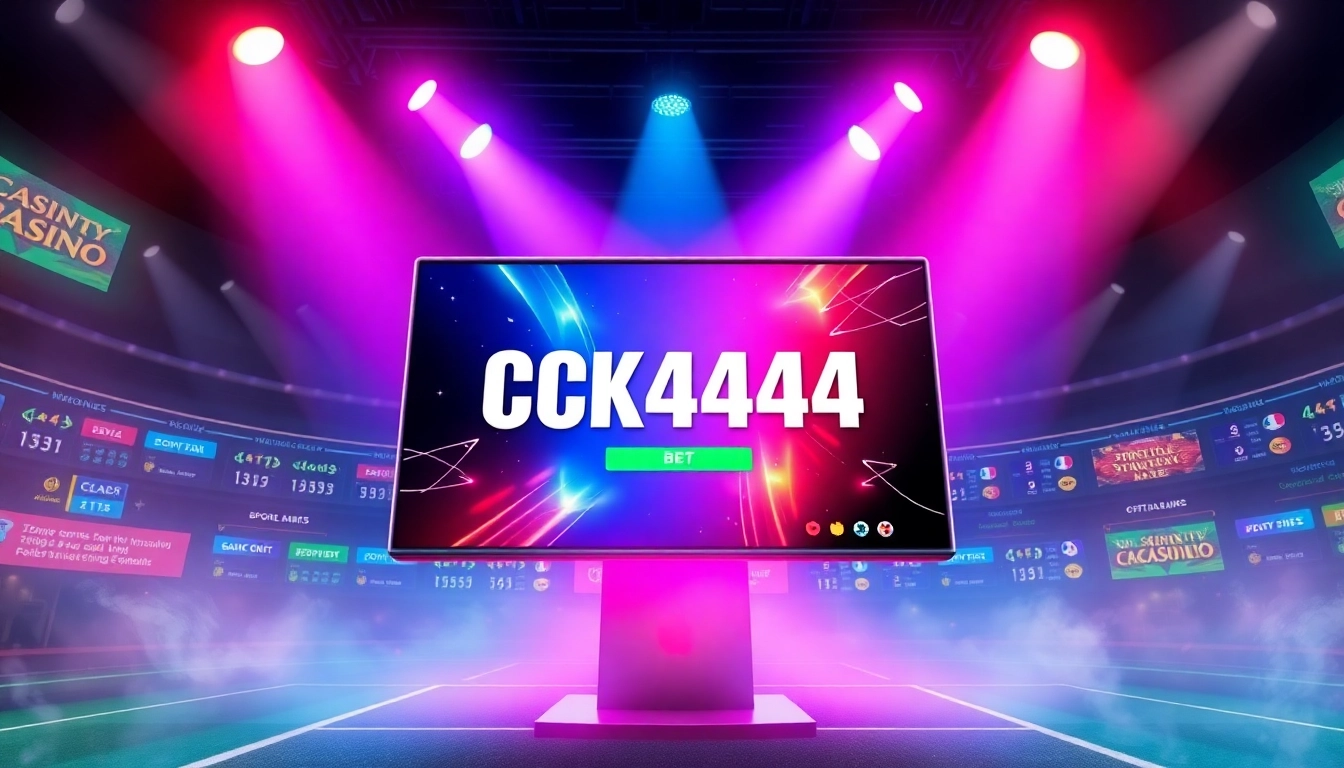 Engaging CK4444 bet in action on a vibrant gaming platform with immersive visuals and fast-paced betting scenes for users.
