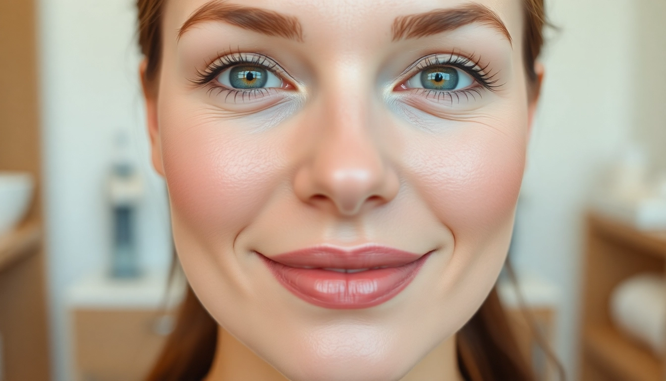 Fadenlifting Zürich: Experience natural facial lifting with minimal invasive treatment in Zürich, shown on a smiling patient.