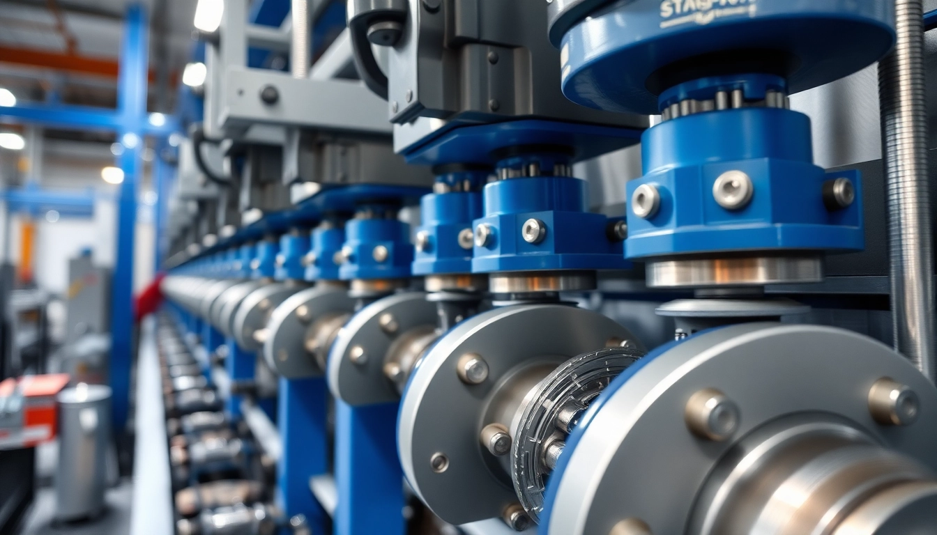 Effiziente spannsysteme pneumatisch in industriellem Umfeld, zeigt moderne Druckluftspannvorrichtungen für präzises Handling.